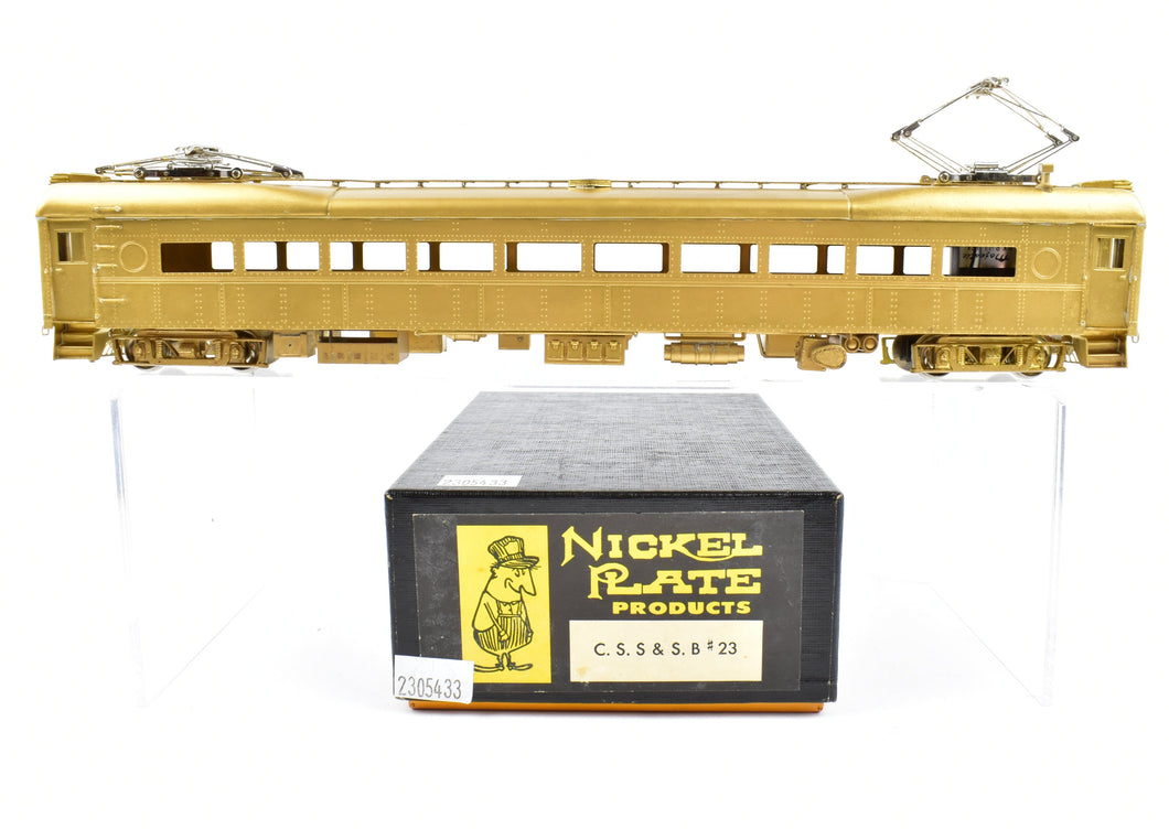 HO Brass NPP - Nickel Plate Products CSS&SB - South Shore Line #23 Coach