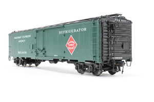 O Brass PSC - Precision Scale Co. REA - Railway Express Agency 50' Ice Reefer Custom Painted No. 6435