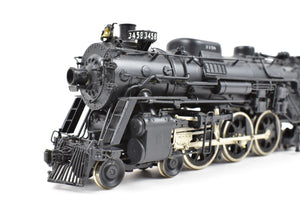 HO Brass Key Imports ATSF - Santa Fe 3450 Class 4-6-4 Modernized Custom Painted No. 3458 and Weathered