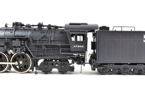 HO Brass Key Imports ATSF - Santa Fe 3450 Class 4-6-4 Modernized Custom Painted No. 3458 and Weathered