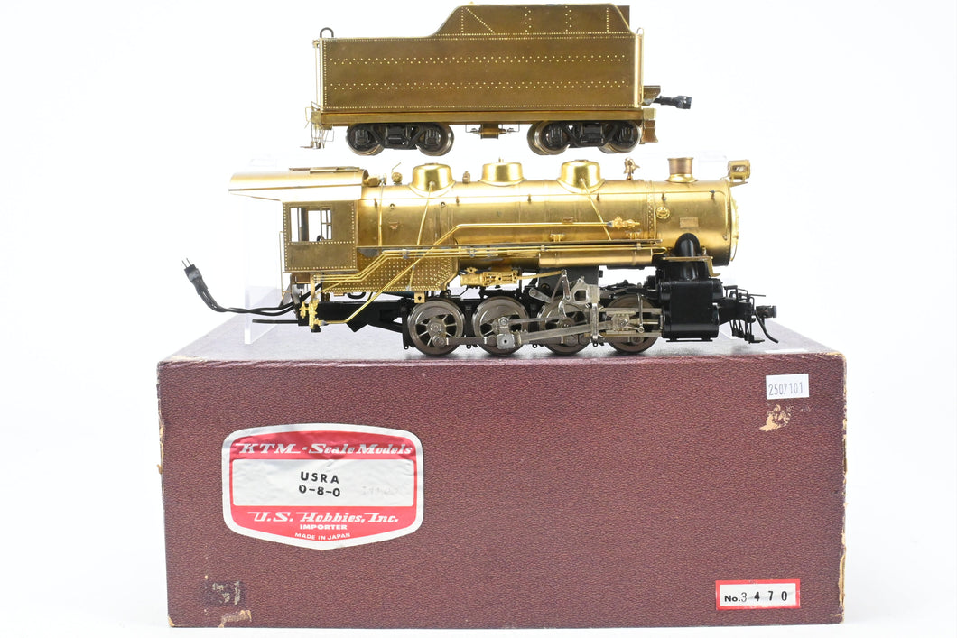 O Brass U.S. Hobbies USRA – United States Railway Administration Various Roads 0-8-0 Can Motor Upgrade