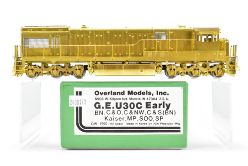HO Brass OMI - Overland Models Inc. Various Roads GE U30C Early Version