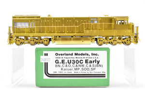 HO Brass OMI - Overland Models Inc. Various Roads GE U30C Early Version