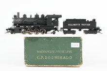 Load image into Gallery viewer, HO Brass NWSL - Northwest Short Line Georgia Pacific 2-8-2 Mikado CP Private Road
