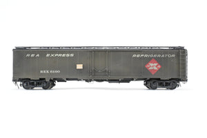 O Brass PSC - Precision Scale Co. REA - Railway Express Agency 50' Ice Reefer Custom Painted No. 6100