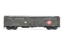 Load image into Gallery viewer, O Brass PSC - Precision Scale Co. REA - Railway Express Agency 50&#39; Ice Reefer Custom Painted No. 6100
