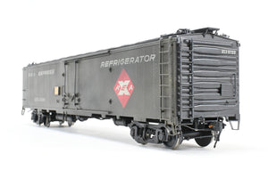 O Brass PSC - Precision Scale Co. REA - Railway Express Agency 50' Ice Reefer Custom Painted No. 6100