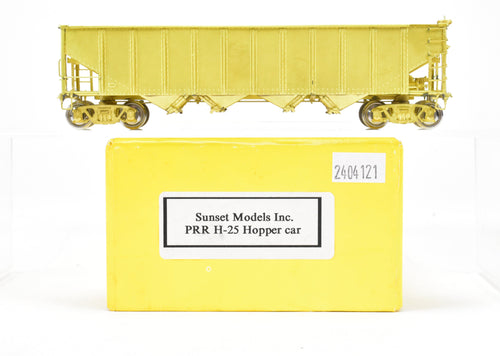 HO Brass Sunset Models PRR - Pennsylvania Railroad H-25 Hopper Car