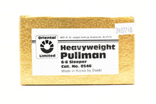Load image into Gallery viewer, HO Brass Oriental Limited Various Roads Pullman Heavyweight 6 Section-6 Double Bedroom Sleeper W/Air Conditioning
