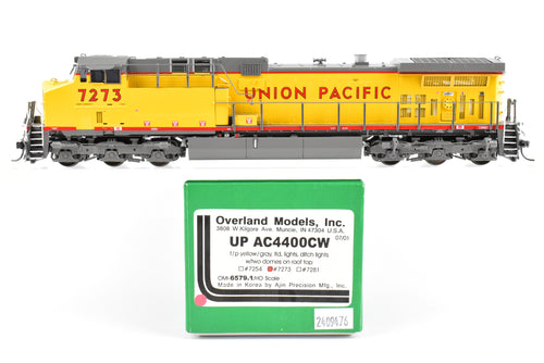 HO Brass OMI - Overland Models Inc. UP - Union Pacific General Electric GE AC4400CW Factory Painted, lighted, #7273