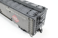 Load image into Gallery viewer, O Brass PSC - Precision Scale Co. REA - Railway Express Agency 50&#39; Ice Reefer Custom Painted No. 6100
