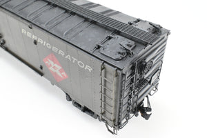 O Brass PSC - Precision Scale Co. REA - Railway Express Agency 50' Ice Reefer Custom Painted No. 6100
