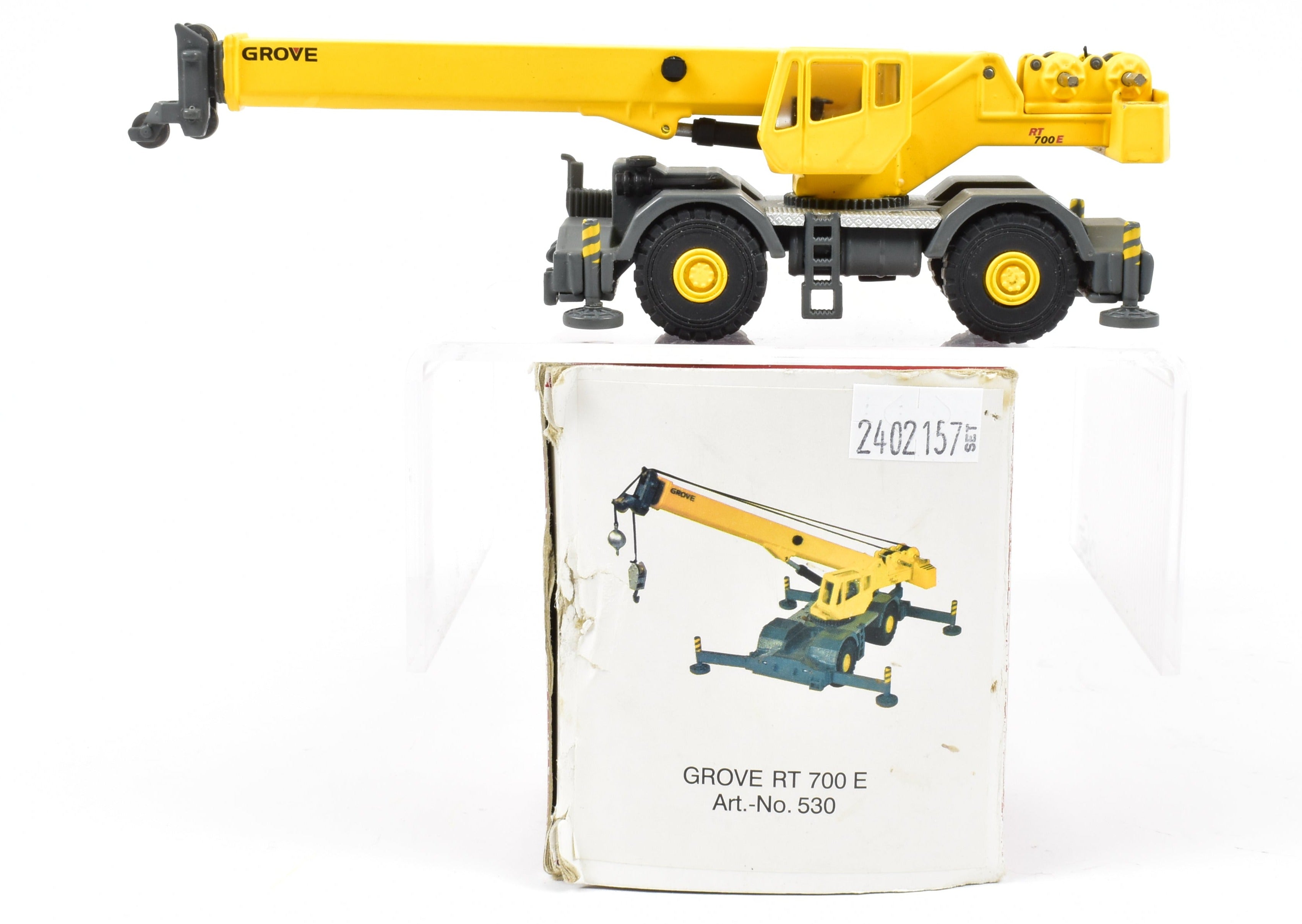 HO CON NZG 1:87th Grove RT700E Crane Factory Painted Diecast