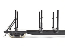 Load image into Gallery viewer, HO Brass CON PSC - Precision Scale Co. Various Roads 100-Ton Log Car FP Black
