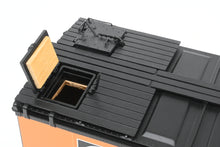 Load image into Gallery viewer, Gauge 1 - 1:32nd Scale Brass Row &amp; Company ATSF - Santa Fe SFRD RR-27/33 Refrigerator Car, Factory Painted "El Capitan", No. 34854
