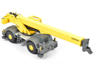 HO CON NZG 1:87th Grove RT700E Crane Factory Painted Diecast Yellow