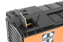 Load image into Gallery viewer, Gauge 1 - 1:32nd Scale Brass Row &amp; Company ATSF - Santa Fe SFRD RR-27/33 Refrigerator Car, Factory Painted "El Capitan", No. 34854
