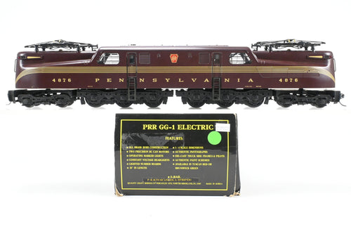 O Brass CON Weaver Models PRR - Pennsylvania Railroad GG-1 Electric FP Tuscan Red 5-Stripes 2-Rail No. 4876