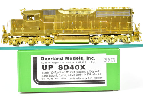 Brass OMI - Overland Models Inc. UP - Union Pacific EMD SD40X Nos. 3046-3047 (Ex EMD Demo Nos. 434G & 434H)