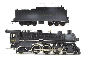 HO Brass Hallmark Models MKT - Missouri Kansas Texas 4-6-2 C/P in N&W - Norfolk & Western #560 w/ REBOXX