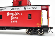 Load image into Gallery viewer, O Scale Brass OMI - Overland Models, Inc./NPM NKP - Nickel Plate Road &quot;1300&quot; Caboose Factory Painted No. 1351 NO ORIGINAL BOX
