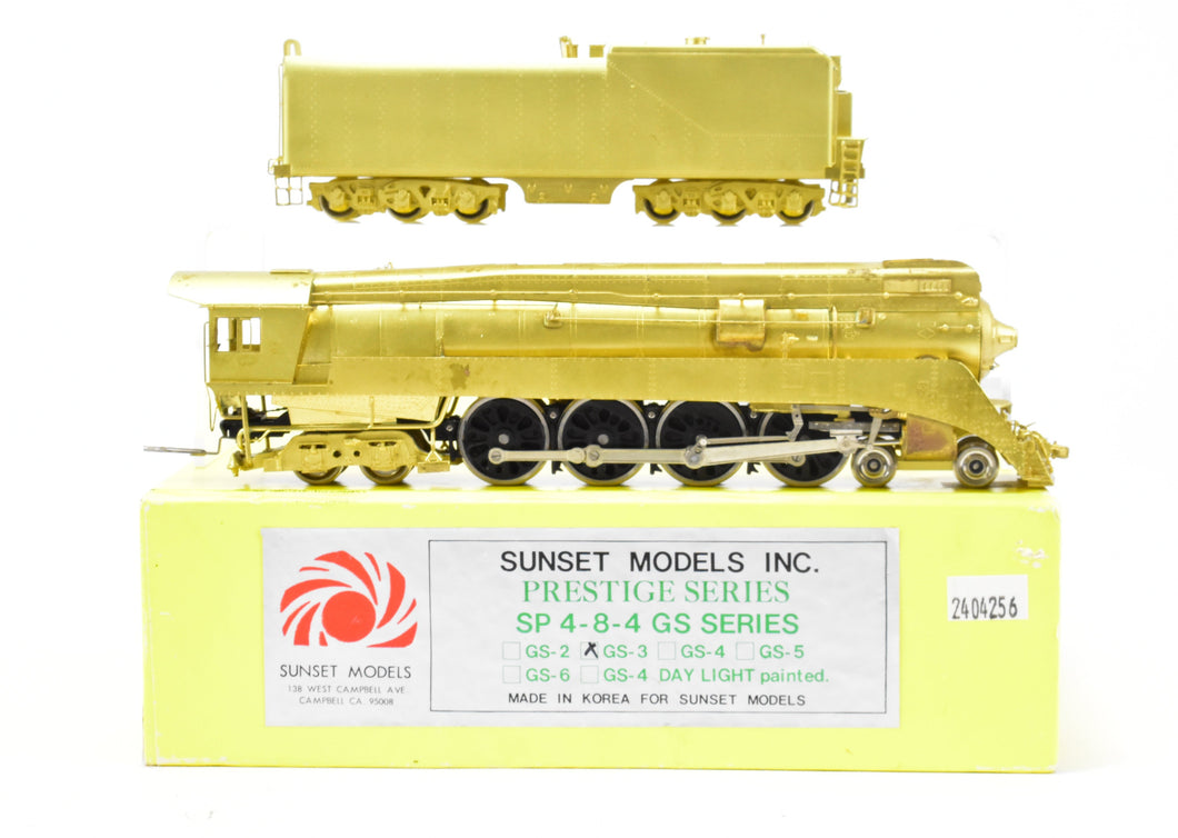 HO Brass Sunset Models SP - Southern Pacific GS-3 4-8-4 