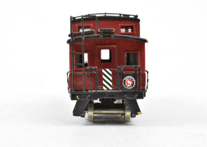 HO Brass PFM - Tenshodo GN - Great Northern Steel Caboose Factory Painted AS-IS