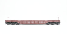 Load image into Gallery viewer, O Brass Alco Models PRR - Pennsylvania Railroad F33 Greenville Well Flat Custom Painted &amp; Weathered No. 470092
