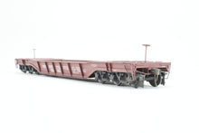 Load image into Gallery viewer, O Brass Alco Models PRR - Pennsylvania Railroad F33 Greenville Well Flat Custom Painted &amp; Weathered No. 470092
