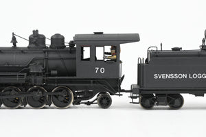 HO Brass NWSL - Northwest Short Line Various Roads Baldwin 2-8-2 70-ton Logging Mikado CP Private Road
