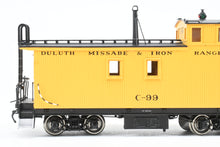Load image into Gallery viewer, HO Brass Shoreham Shops DM&amp;IR - Duluth Missabe &amp; Iron Range Long Caboose w/ End Cupola Factory Painted No. C-99
