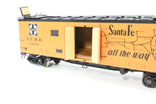 Load image into Gallery viewer, Gauge 1 - 1:32nd Scale Brass Row &amp; Company ATSF - Santa Fe SFRD RR-27/33 Refrigerator Car, Factory Painted "Scout", No. 34659
