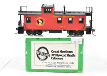 Load image into Gallery viewer, HO Brass OMI - Overland Models, Inc. GN - Great Northern 30&#39; Plywood Sheathed Caboose C/P
