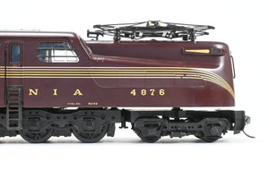 O Brass CON Weaver Models PRR - Pennsylvania Railroad GG-1 Electric FP Tuscan Red 5-Stripes 2-Rail No. 4876