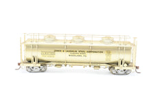 Load image into Gallery viewer, HO Brass Northwest Short Line Various Roads J&amp;L - Jones &amp; Laughlin 20,000 Gallon 3 Dome Tank Car Custom Painted JLSX 1025
