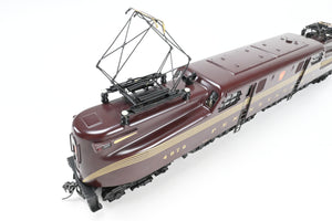 O Brass CON Weaver Models PRR - Pennsylvania Railroad GG-1 Electric FP Tuscan Red 5-Stripes 2-Rail No. 4876