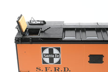 Load image into Gallery viewer, Gauge 1 - 1:32nd Scale Brass Row &amp; Company ATSF - Santa Fe SFRD RR-27/33 Refrigerator Car, Factory Painted "Scout", No. 34659
