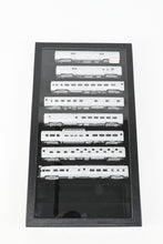 Load image into Gallery viewer, N Kato ATSF - Santa Fe 8-Car Corrugated Side Passenger Set NO BOX
