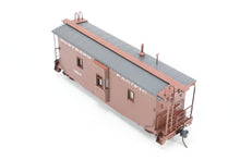 Load image into Gallery viewer, HO Brass OMI - Overland Models, Inc. NP - Northern Pacific Wood Bay Window Caboose #10506-10594 Pro-Painted No. 1594
