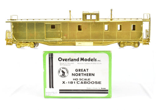 HO Brass OMI - Overland Models, Inc. GN - Great Northern X-181 Caboose