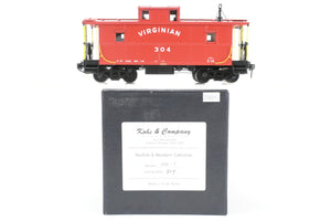 O Brass Kohs and Company VGN - Virginian Railway N&W - Norfolk & Western Style C-10 Caboose Factory Painted No. 304