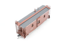Load image into Gallery viewer, HO Brass OMI - Overland Models, Inc. NP - Northern Pacific Wood Bay Window Caboose #10506-10594 Pro-Painted No. 1594
