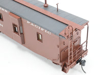 Load image into Gallery viewer, HO Brass OMI - Overland Models, Inc. NP - Northern Pacific Wood Bay Window Caboose #10506-10594 Pro-Painted No. 1594
