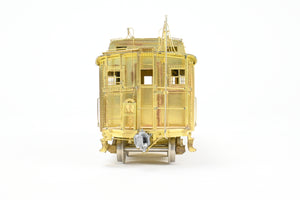 O Brass CON NJ Custom Brass PRR - Pennsylvania Railroad N5b Steel Cabin Car