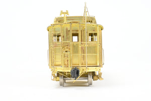 O Brass CON NJ Custom Brass PRR - Pennsylvania Railroad N5b Steel Cabin Car