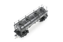 Load image into Gallery viewer, HO Brass W&amp;R Enterprises NP - Northern Pacific Pressed Steel Car Co. High Walkway Four Dome 8,000 Gallon Tank Car Custom Painted &amp; Weathered No. 101136
