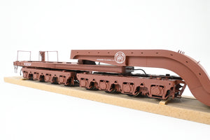 O Brass Kohs and Company PRR - Pennsylvania Railroad FD-2 Flat Car Version 1 W/large Westinghouse Load Factory Painted No. 470245