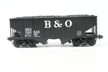Load image into Gallery viewer, Gauge 1 - 1:32nd Scale Brass Eastern Railways B&amp;O - Baltimore &amp; Ohio USRA - United States Railway Administration 2-Bay Hopper Factory Painted No. 320835 No. 15 of 120

