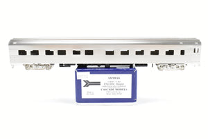HO Brass Cascade Models AMT - Amtrak Budd 10 RMT-6DBR "Pacific" Series Sleeper Heritage HEP Version