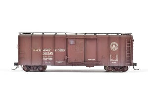 HO Brass OMI - Overland Models, Inc. B&O - Baltimore & Ohio M-15 Wagon Top Boxcar C/P